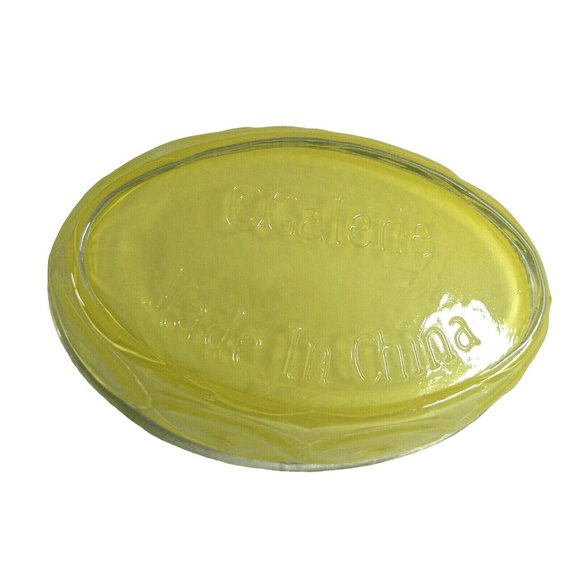 Rabbit Vanity Trinket Jewelry Storage Dish Bowl Glass Lidded Bunny - Picture 3 of 10